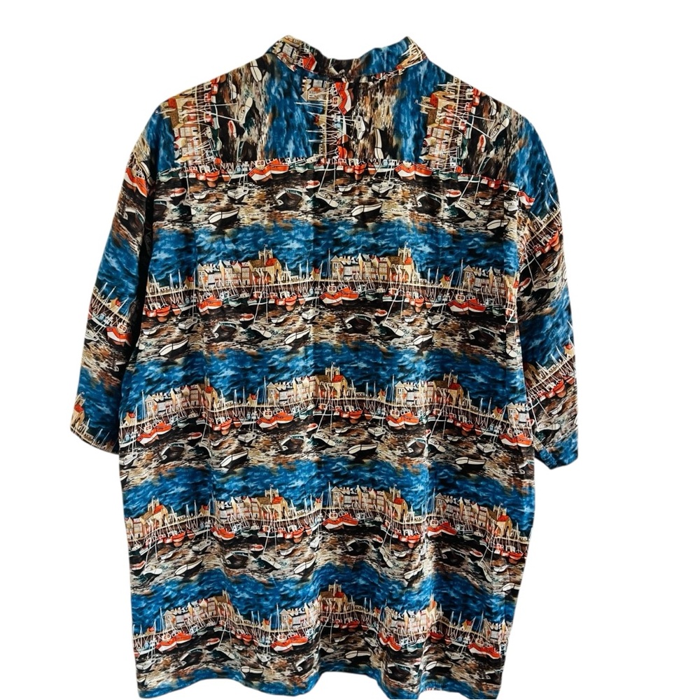 Reyn Spooner Guy Buffet Sailboats Hawaiian Shirt View 2